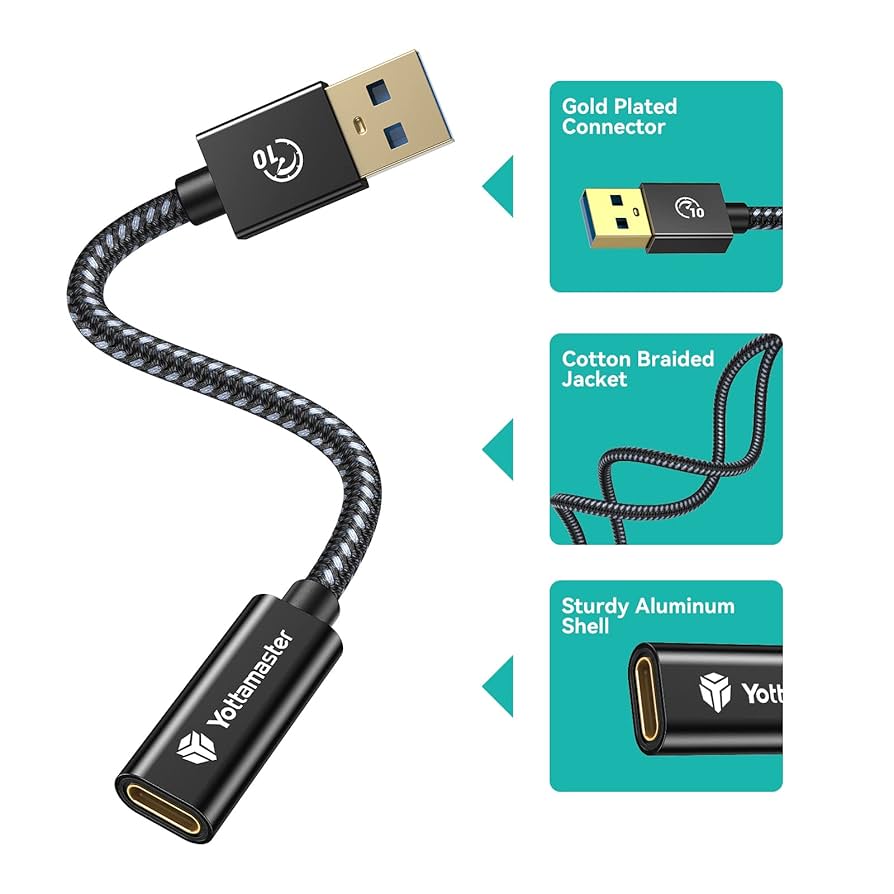 Yottamaster en1 ハードドライブアダプターusb type-c Amazon.co.jp: Yottamaster USB Type-A 変換ケーブル（1m） USB3